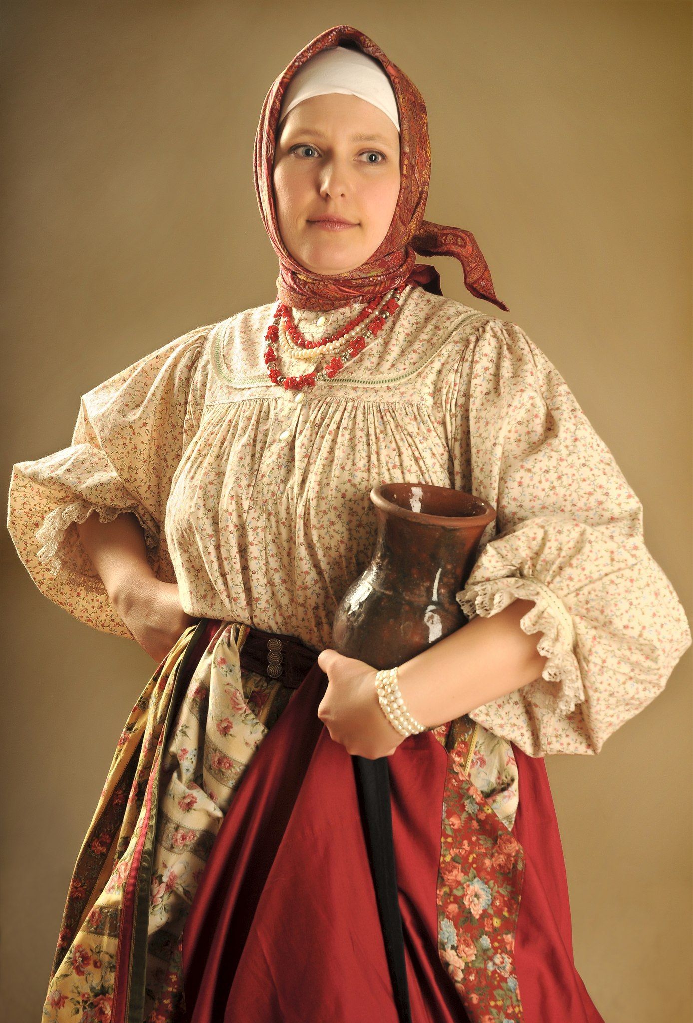 Girls in Slavic costumes in Winnipeg